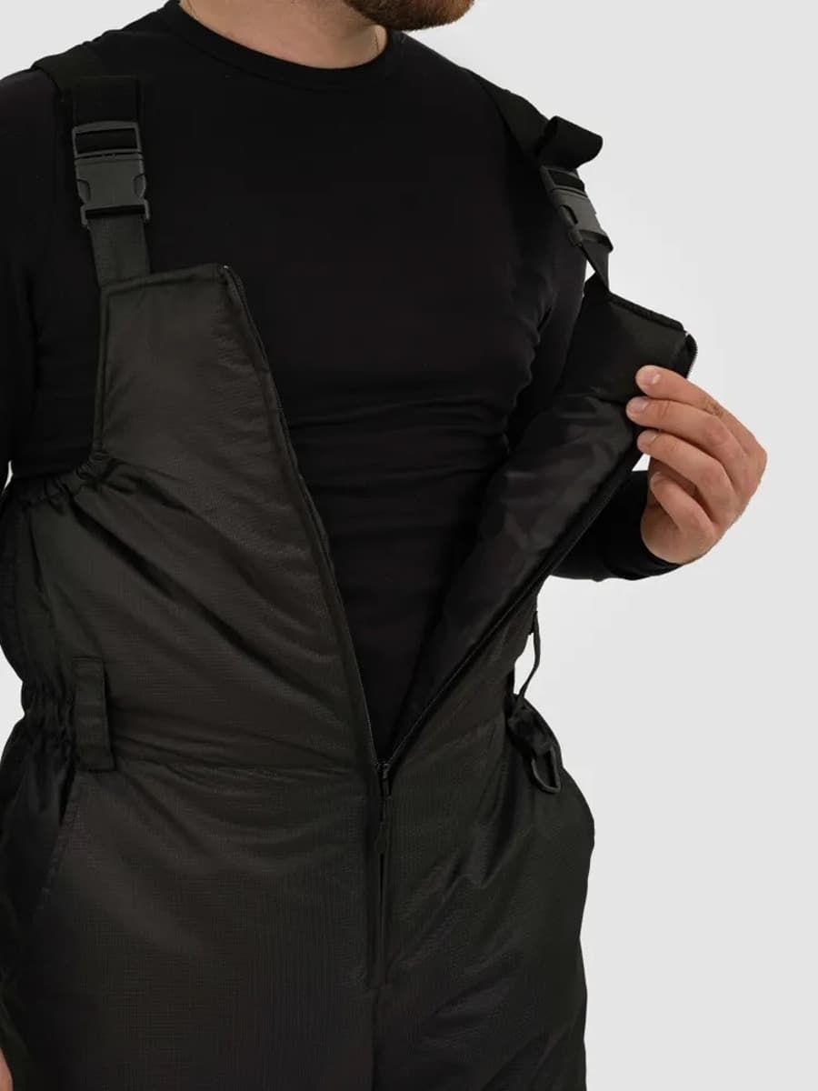 Детальная фотография — Костюм зимний Onerus Фишер NEW плавающий (таслан) р.56-58 рост 182-188 черный (до -45°С)