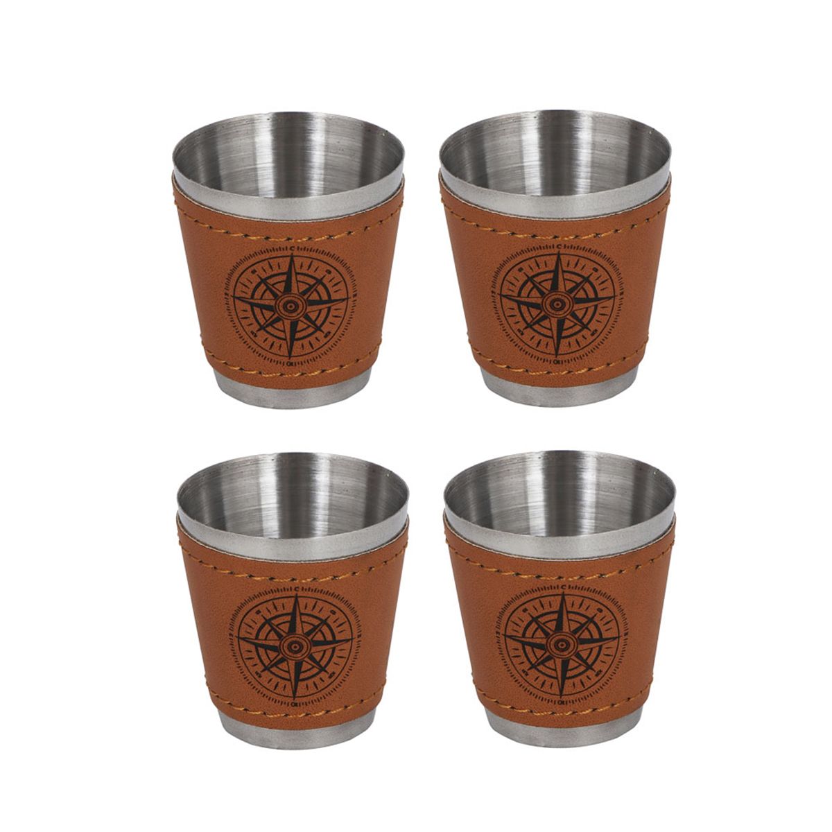 Детальная фотография — Набор Подарочный Azor Fishing (фляжка 250мл+4 стопки+воронка)