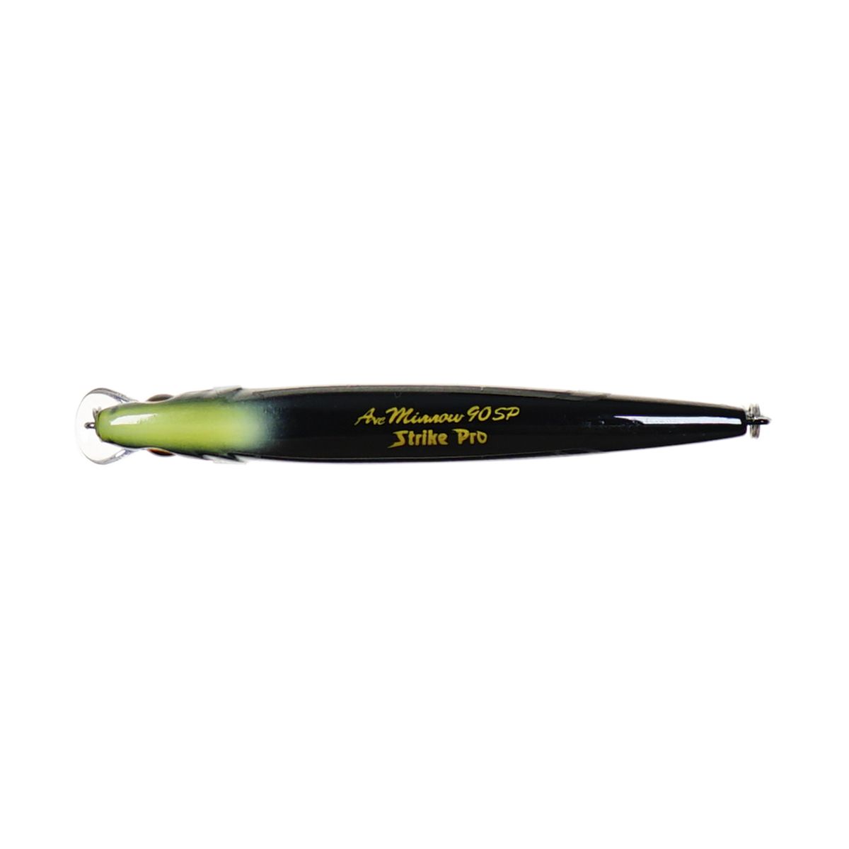 Детальная фотография — Воблер Strike Pro Arc Minnow 90SP нейтральный 90мм 9гр 0,5м-1м цвет A261 (Black Graph UV) (JL-120-SP#A261)