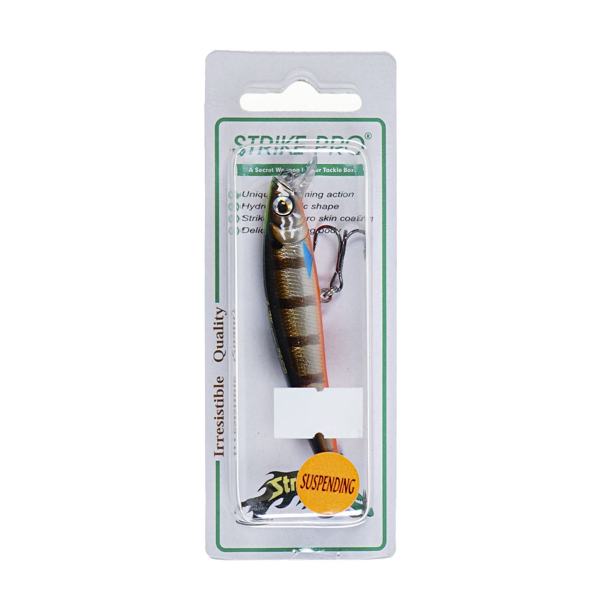Детальная фотография — Воблер Strike Pro Arc Minnow 75SP нейтральный 75мм 5,5гр 0,4м-0,8м цвет 201-264 (Minke Whale) (JL-119-SP#201-264)