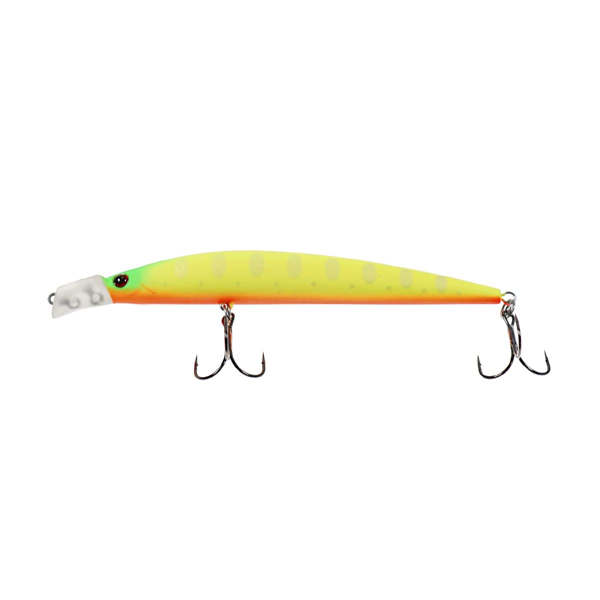 Детальная фотография — Воблер Strike Pro Top Water Minnow 110F плавающий 110мм 10,5гр 0,2м-0,7м цвет A178S (Lemon Mat Tiger) (JL-166F#A178S)