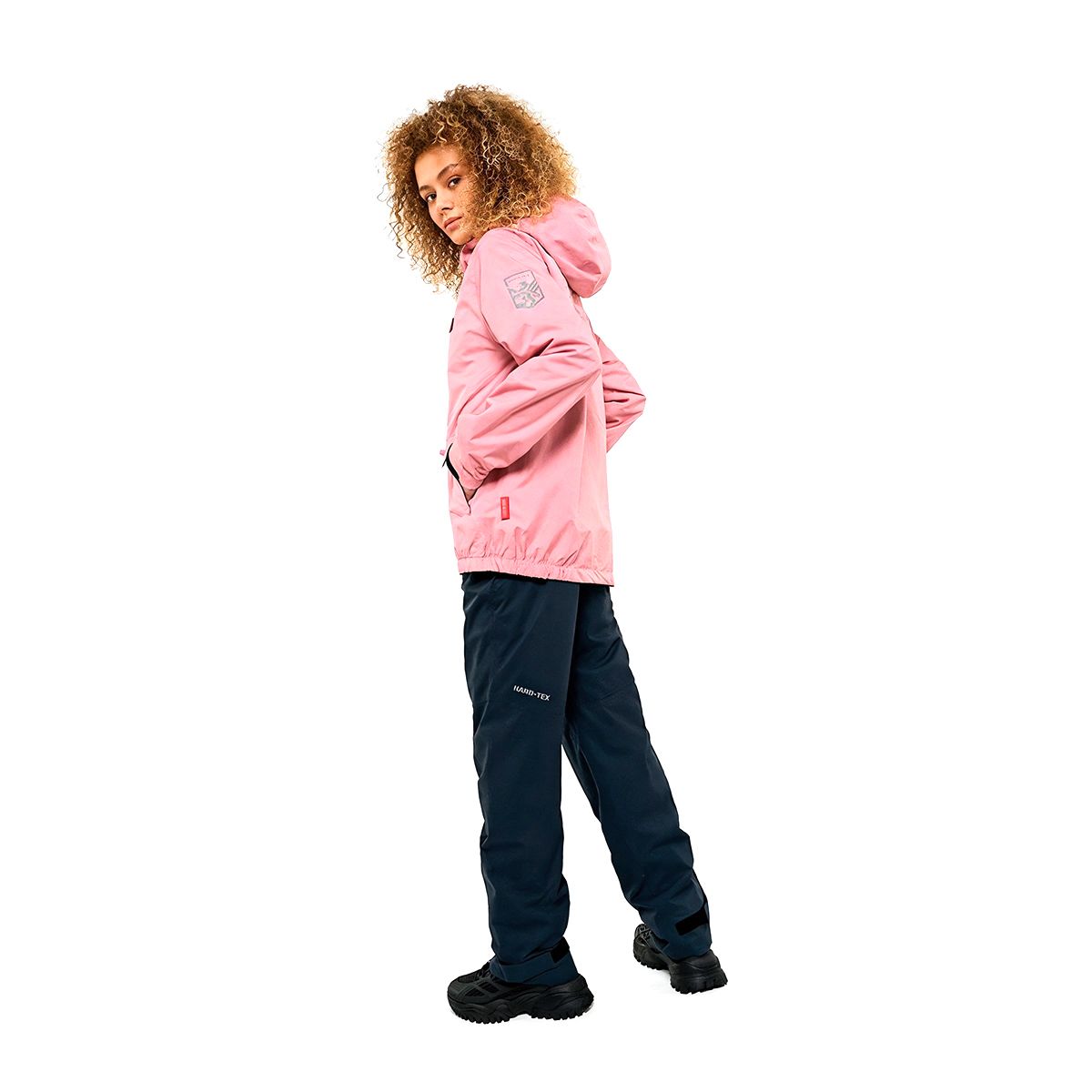 Детальная фотография — Костюм демисезонный женский Finntrail Outdoor suit Powder 3455 р.XS розовый