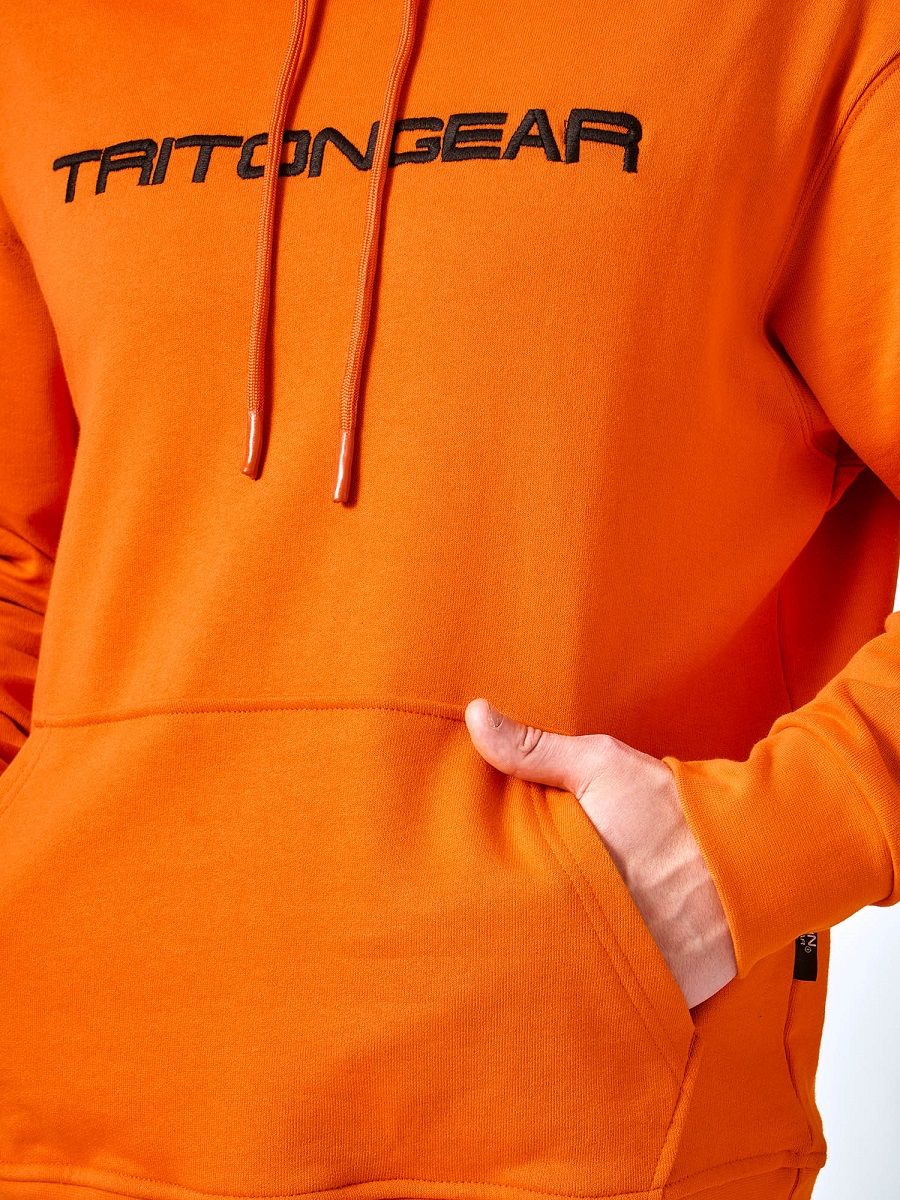 Детальная фотография — Худи TritonGear р.XXL оранжевое