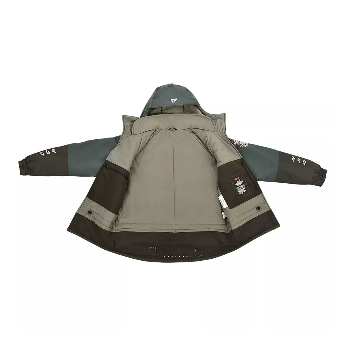 Детальная фотография — Костюм демисезонный HSN Wild River (Hardguard) р.48-50 рост 176 темно-серый (до -10°C)