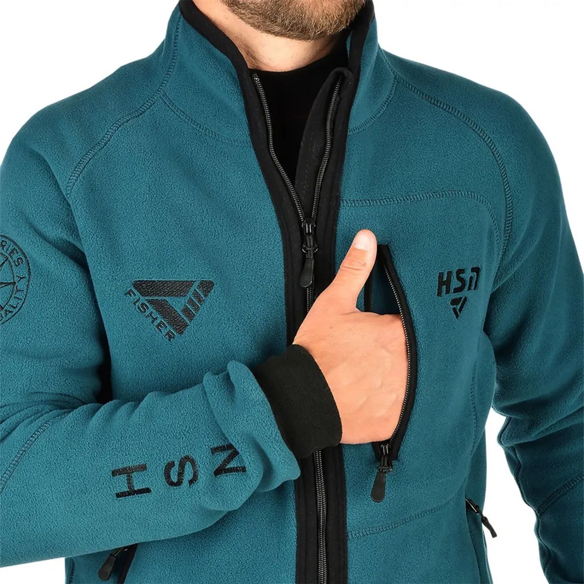 Детальная фотография — Костюм HSN Discovery I-380 (флис) р.52-54 рост 182 бирюзовый