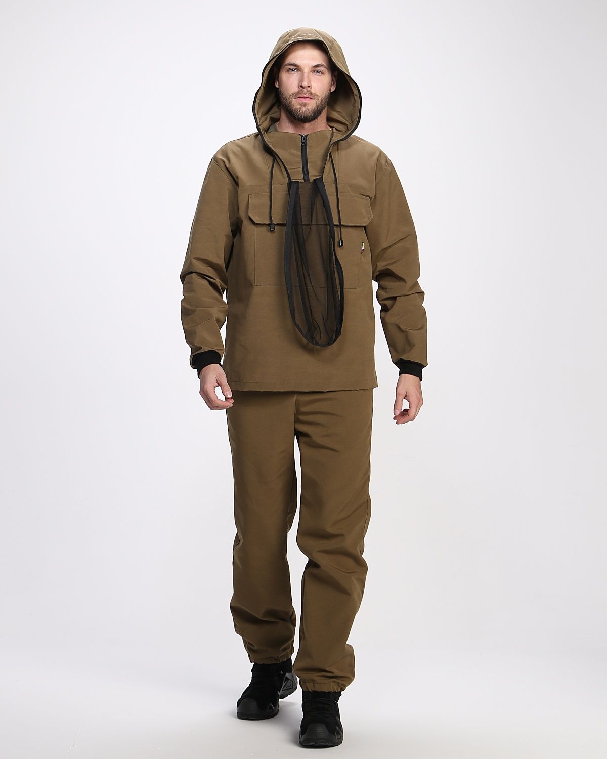 Детальная фотография — Костюм летний Onerus (брезент) противоэнцефалитный р.60-62 рост 182-188 хаки