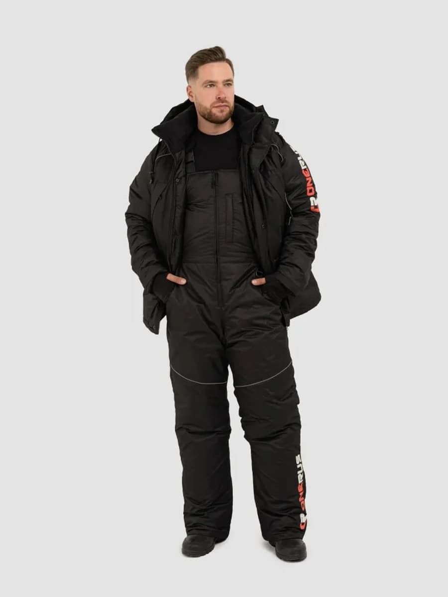 Детальная фотография — Костюм зимний Onerus Фишер NEW плавающий (таслан) р.48-50 рост 170-176 черный (до -45°С)