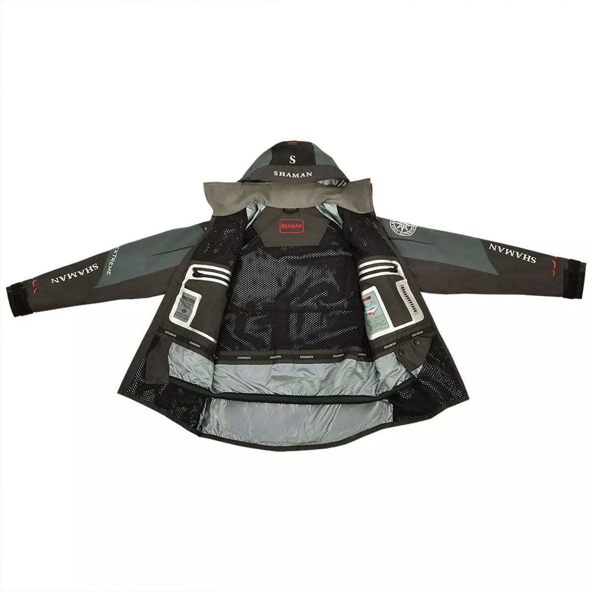 Детальная фотография — Костюм демисезонный HSN Angler (Scandinavia) (без страховочного жилета) р.52-54 рост 182 серый (до 0°C)