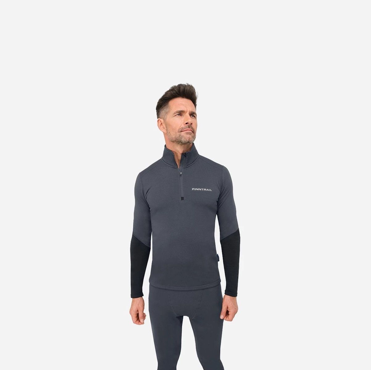 Детальная фотография — Термобелье (комплект) Finntrail Subzero DarkGrey 6404 р.XXL темно-серое (до -30°C)