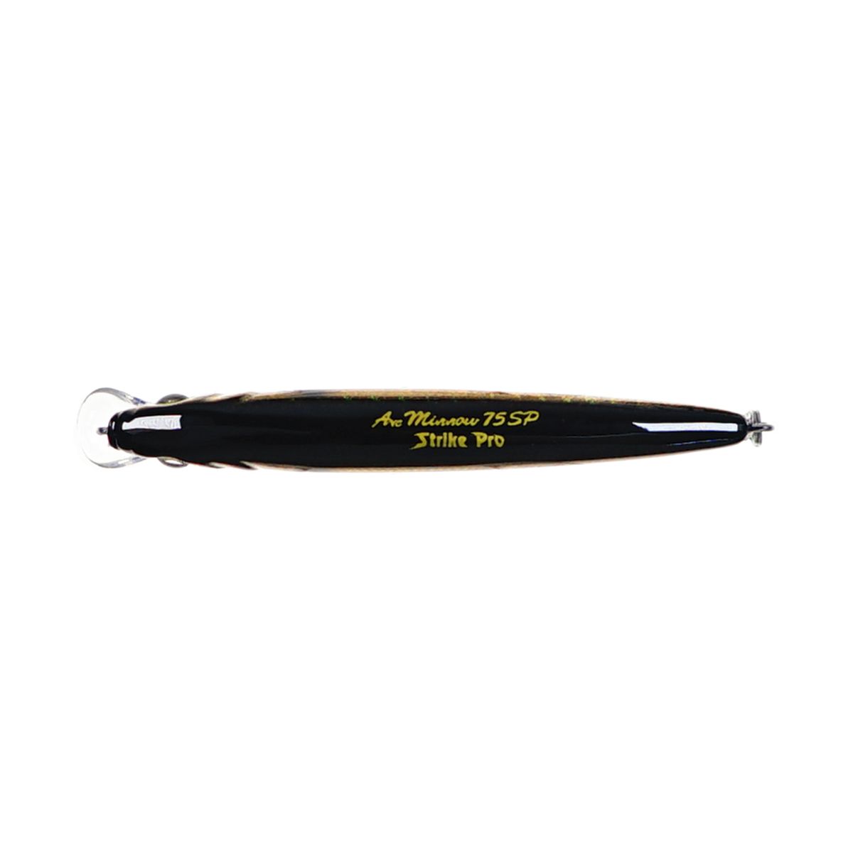 Детальная фотография — Воблер Strike Pro Arc Minnow 75SP нейтральный 75мм 5,5гр 0,4м-0,8м цвет 613-713 (Black Back Smoked OB) (JL-119-SP#613-713)