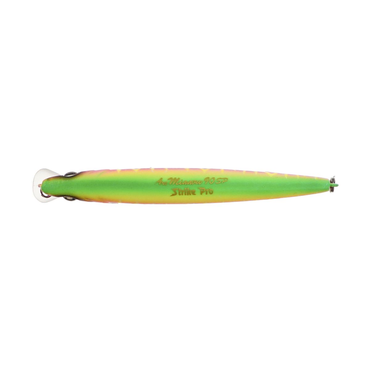 Детальная фотография — Воблер Strike Pro Arc Minnow 90SP нейтральный 90мм 9гр 0,5м-1м цвет A230S (Watermelon Mat Tiger) (JL-120-SP#A230S)