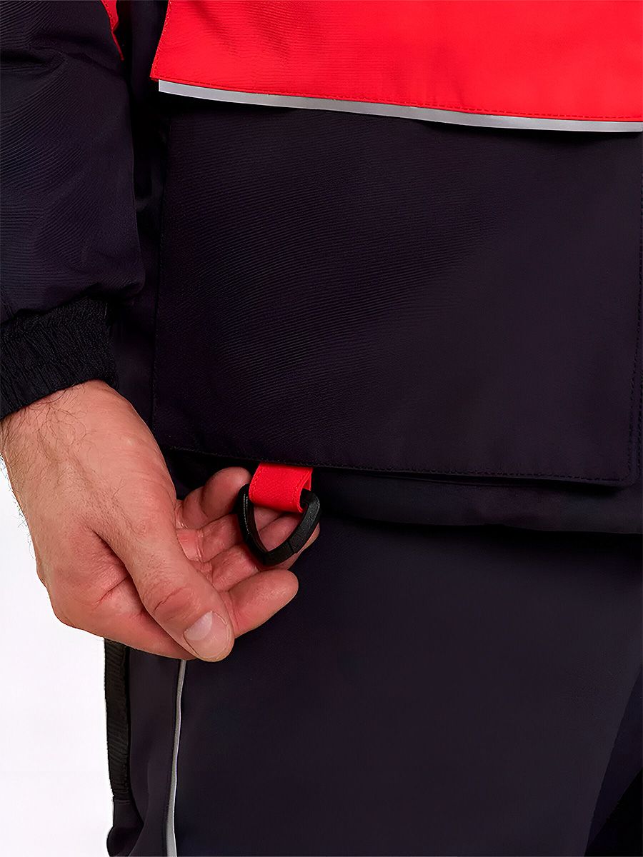 Детальная фотография — Костюм зимний Finntrail Nordy Red 3757 р.XL красный (до -40°С)