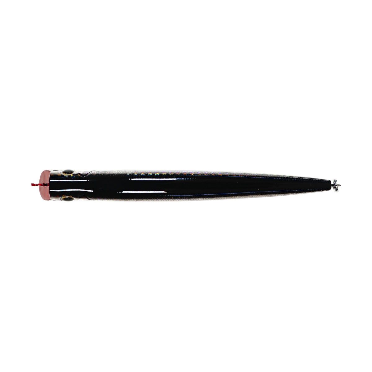 Детальная фотография — Воблер Strike Pro Darter-R Queen 130F плавающий 130мм 17,5гр 0,1м-0,2м цвет A70-713 (Black Silver OB) (JL-152F#A70-713)