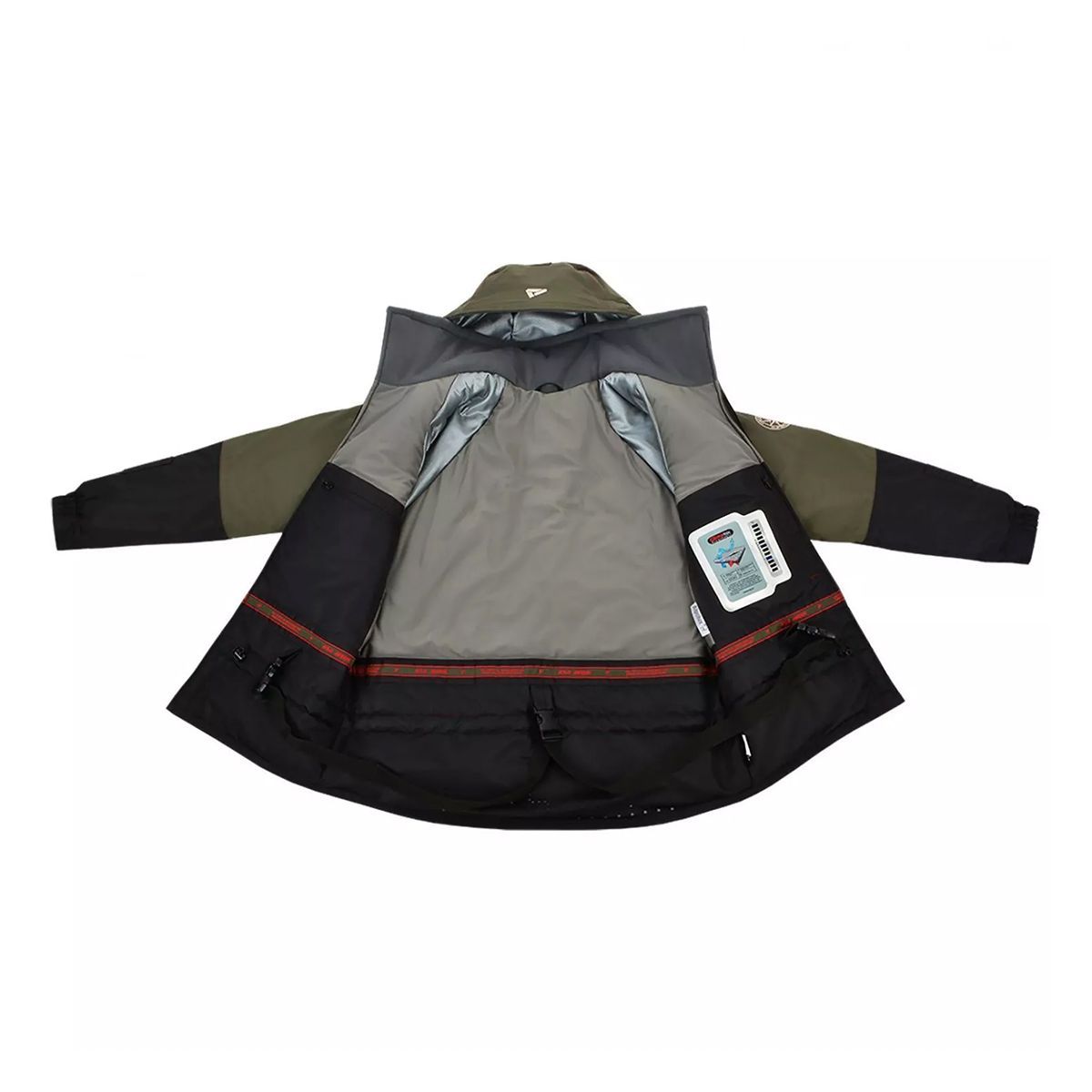 Детальная фотография — Костюм зимний HSN Rescuer II Comfort плавающий (Hardguard) р.50-52 рост 182 хаки (до -40°С)