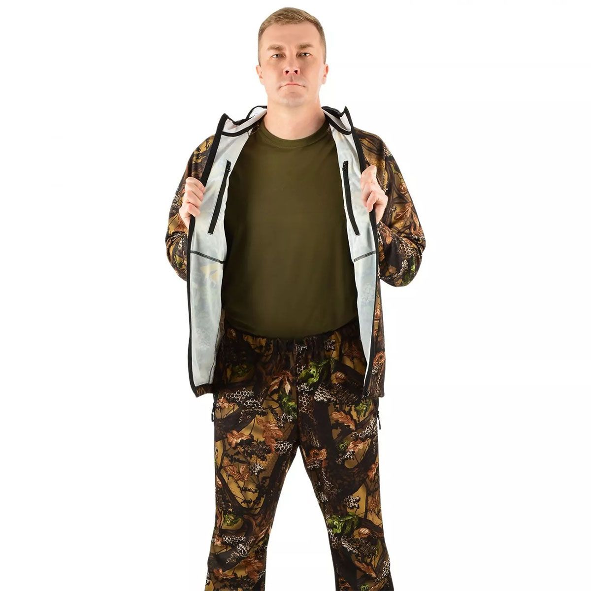 Детальная фотография — Костюм летний HSN Мустанг (Daniya) р.48-50 рост 176 лес