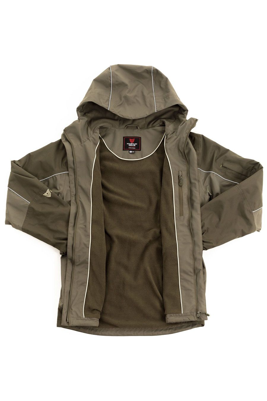 Детальная фотография — Костюм демисезонный Magnum Taimen р.52-54 рост 170-176 хаки, темный хаки (до 0°С)