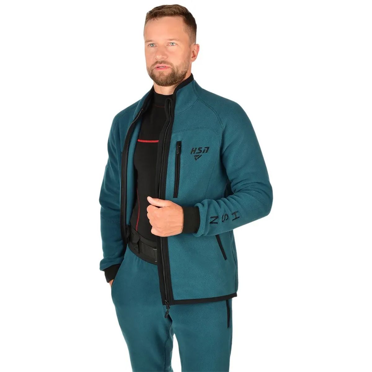 Детальная фотография — Костюм HSN Discovery I-380 (флис) р.56-58 рост 176 бирюзовый