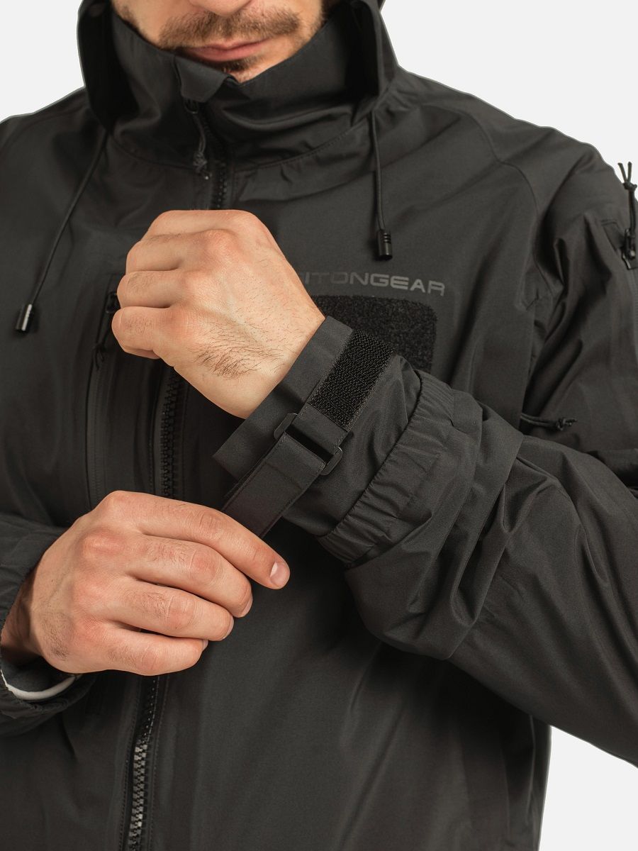 Детальная фотография — Костюм демисезонный TritonGear Storm Boat ПК (TaslanNylon) р.56-58 рост 182-188 черный