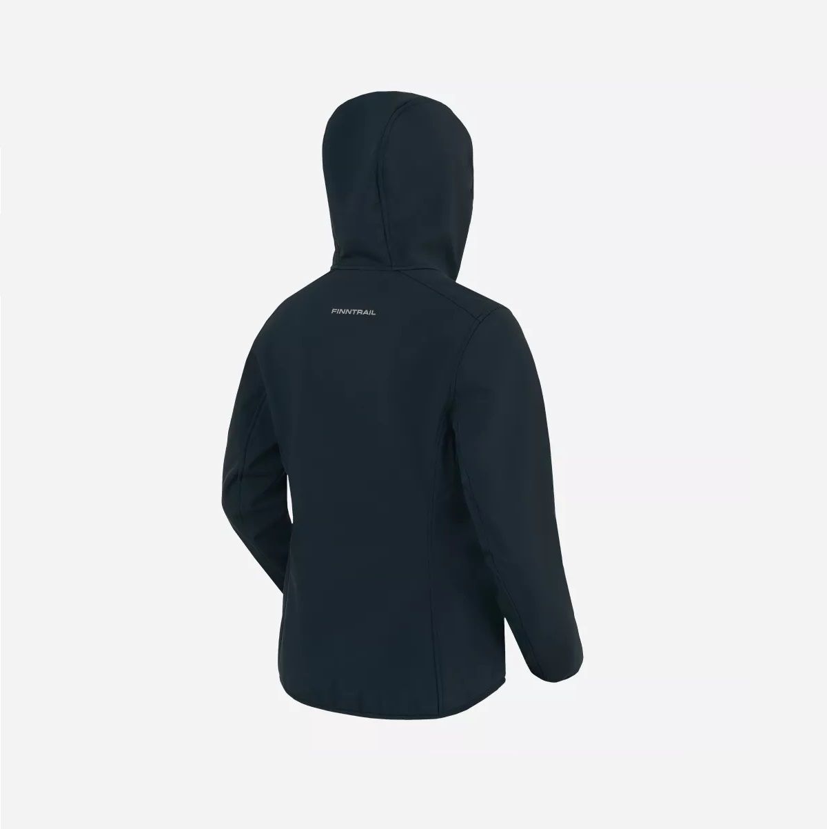 Детальная фотография — Куртка демисезонная женская Finntrail Nitro W DarkGrey 1322 (SoftShell) р.S темно-серая