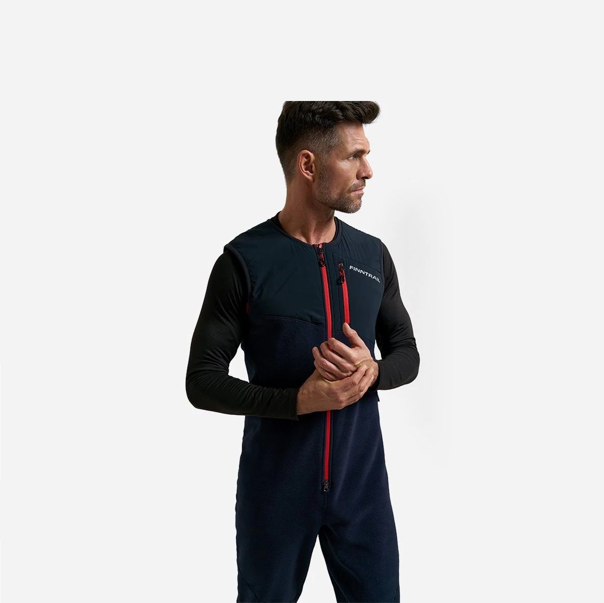 Детальная фотография — Термокомбинезон Finntrail Polar Black 1395 р.XXL черный