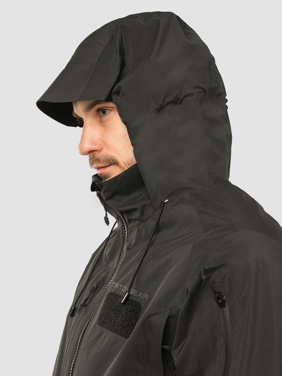 Детальная фотография — Костюм демисезонный TritonGear Storm Boat ПК (TaslanNylon) р.56-58 рост 182-188 черный