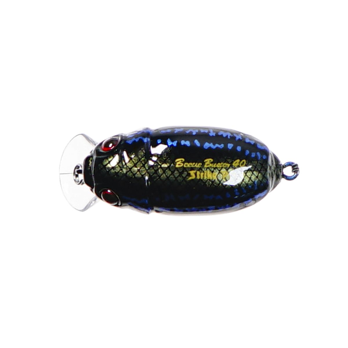 Детальная фотография — Воблер Strike Pro Beetle Buster 40 плавающий 40мм 5,7гр 0,2м-0,7м цвет 123F (Black Beetle) (EG-174F#123F)