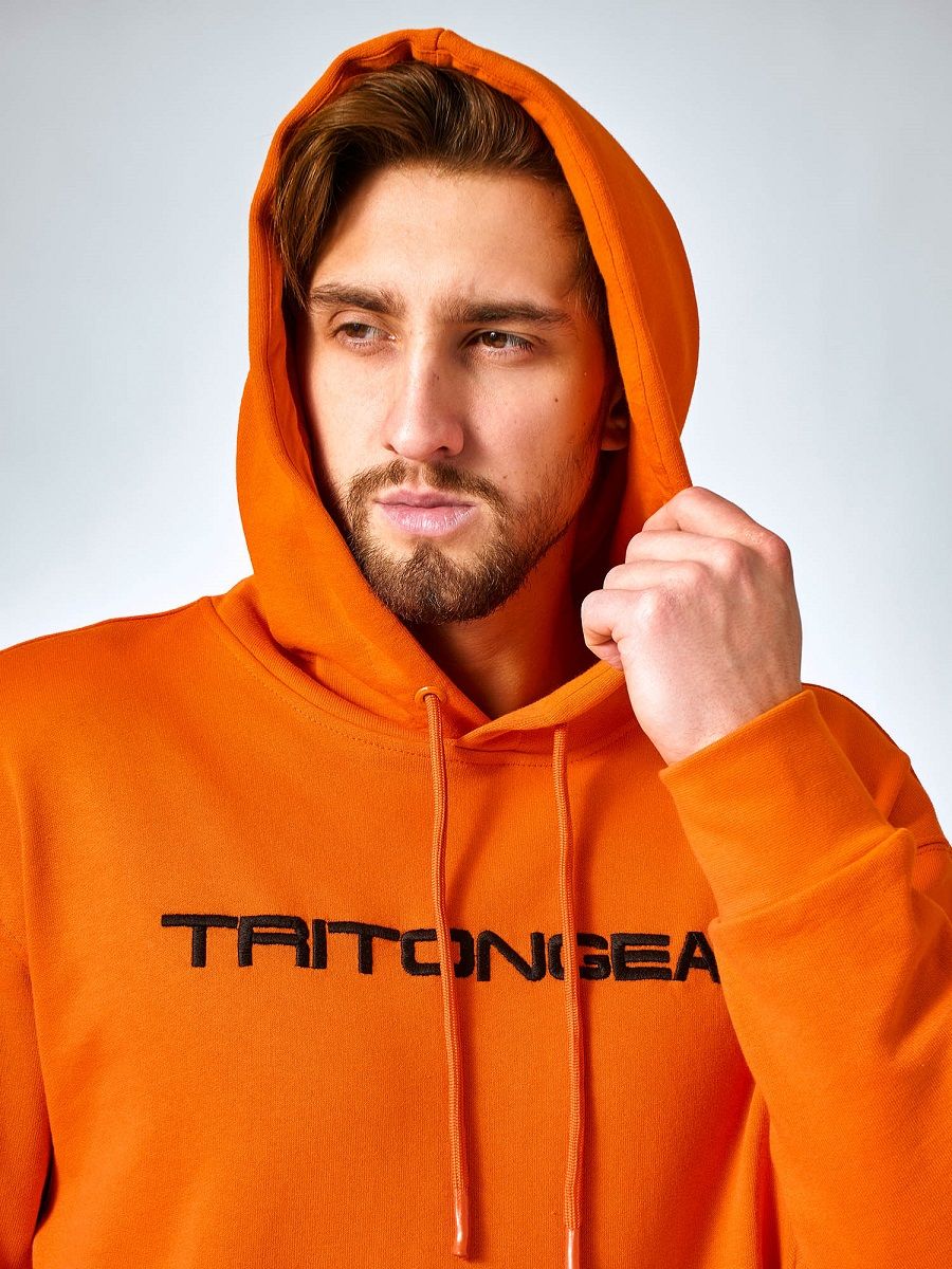 Детальная фотография — Худи TritonGear р.XXL оранжевое