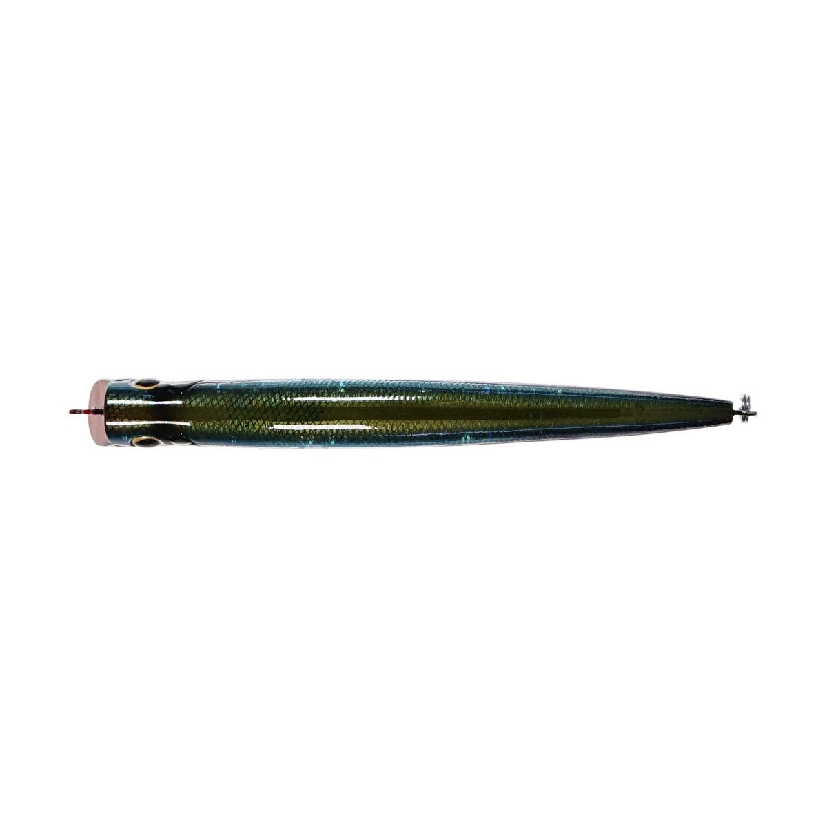 Детальная фотография — Воблер Strike Pro Darter-R Queen 130F плавающий 130мм 17,5гр 0,1м-0,2м цвет A210-SBO-RP (Rainbow Ghost Wakasagi) (JL-152F#A210-SBO-RP)