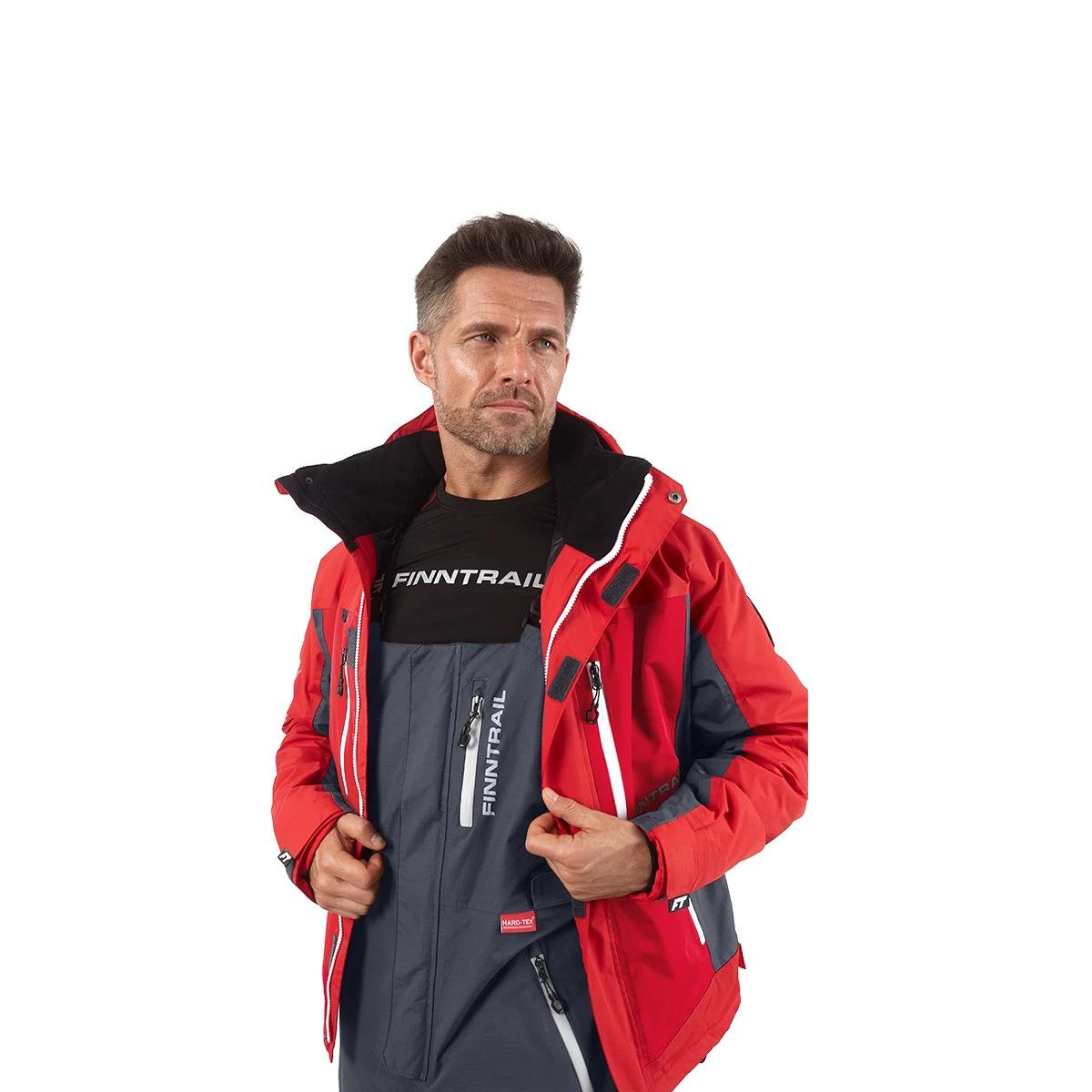 Детальная фотография — Костюм демисезонный Finntrail Atlas Red 3440 р.XXL красный (до -20°C)