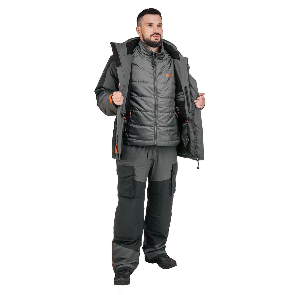 Детальная фотография — Костюм зимний Nisus River Pro 3 в 1 р.L (до -45°C) (N-TN-012-L)