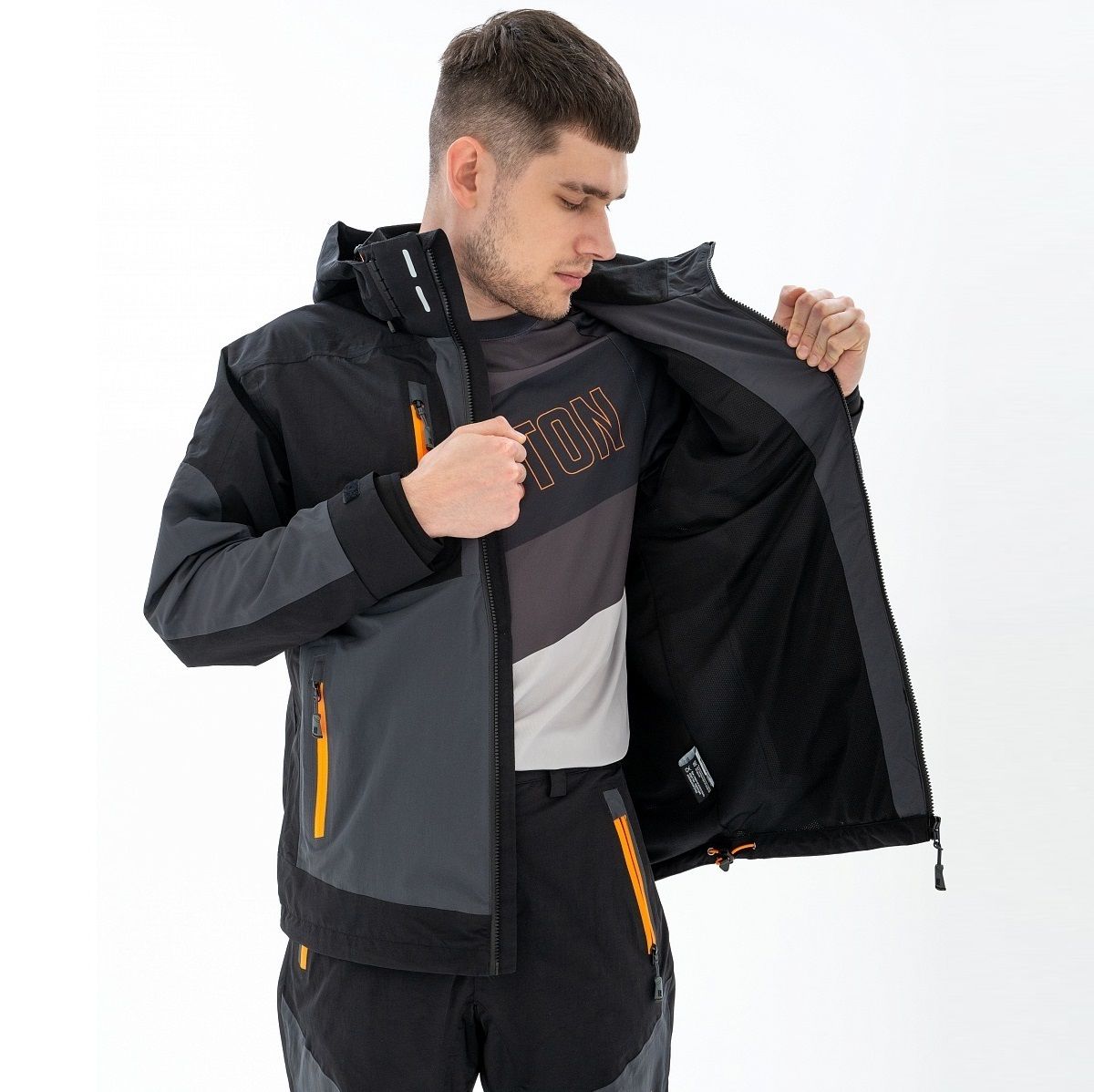 Детальная фотография — Костюм демисезонный Remington Fishing Great Take Black р.2XL