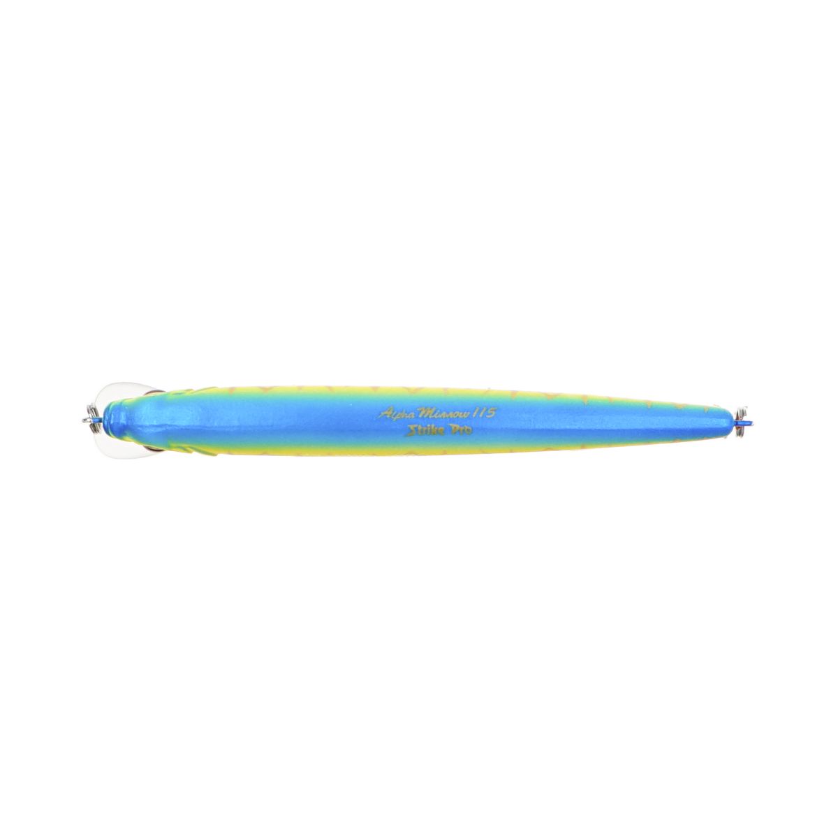 Детальная фотография — Воблер Strike Pro Alpha Minnow 115 плавающий 115мм 12гр 0,6м-1,6м цвет A252S (Bullfinch Mat Tiger) (EG-033F#A252S)