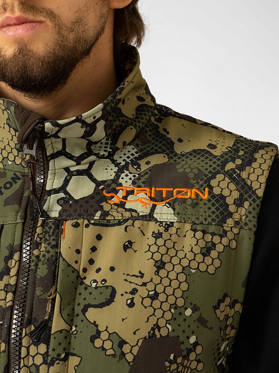 Детальная фотография — Жилет TritonGear Ridge (SoftShell) р.XXXL бежевый