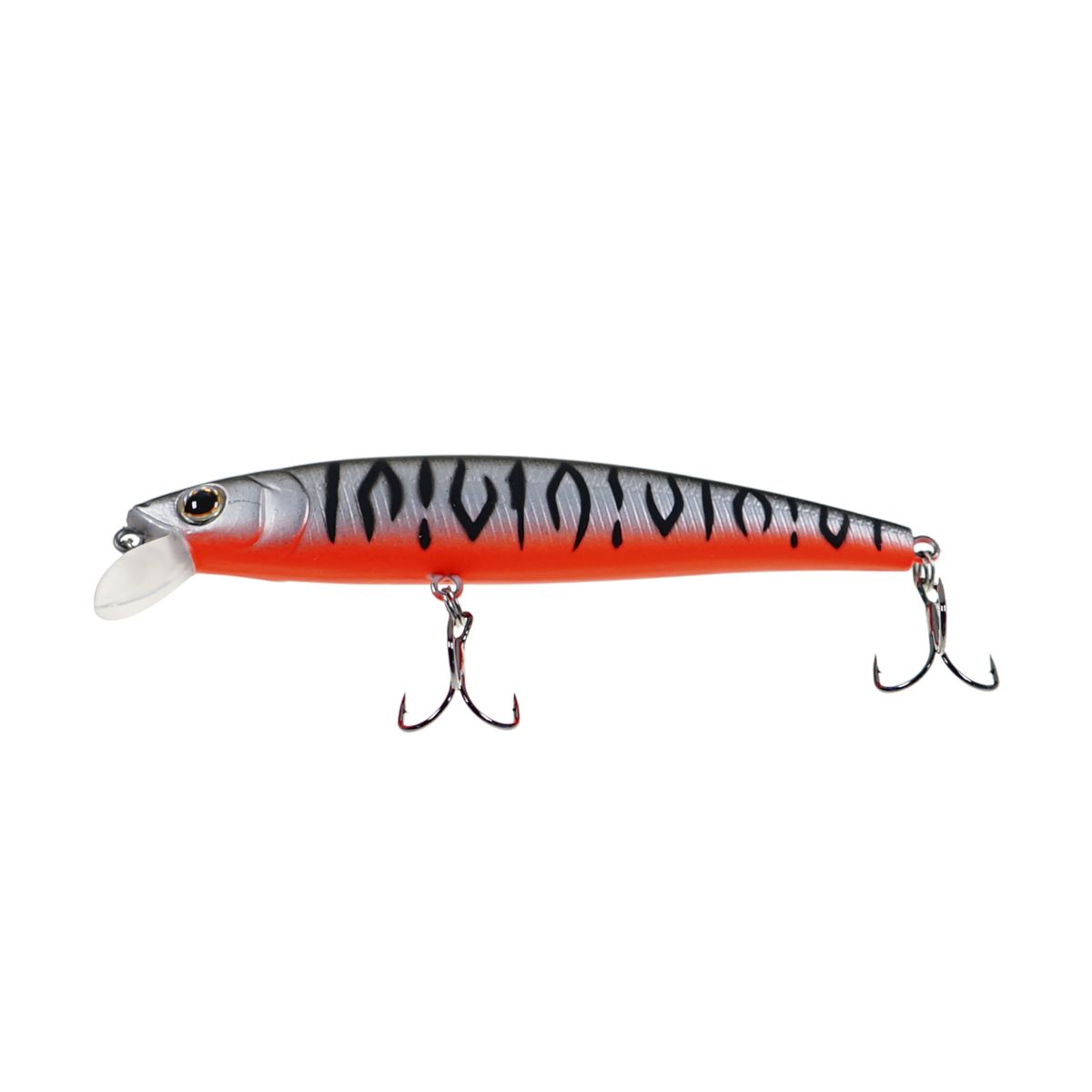 Детальная фотография — Воблер Strike Pro Arc Minnow 90SP нейтральный 90мм 9гр 0,5м-1м цвет A243ES (Grey Shadow Mat Tiger) (JL-120-SP#A243ES)