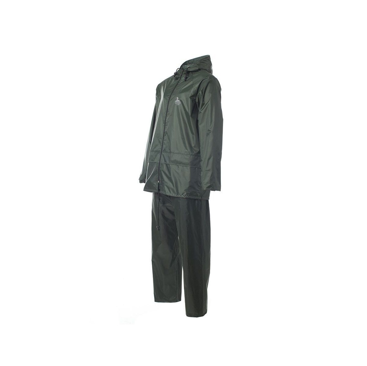 Детальная фотография — Дождевик-костюм Тайфун, проклеенные швы (ПЭ с ПВХ) р.60-62 рост 170-176 зеленый