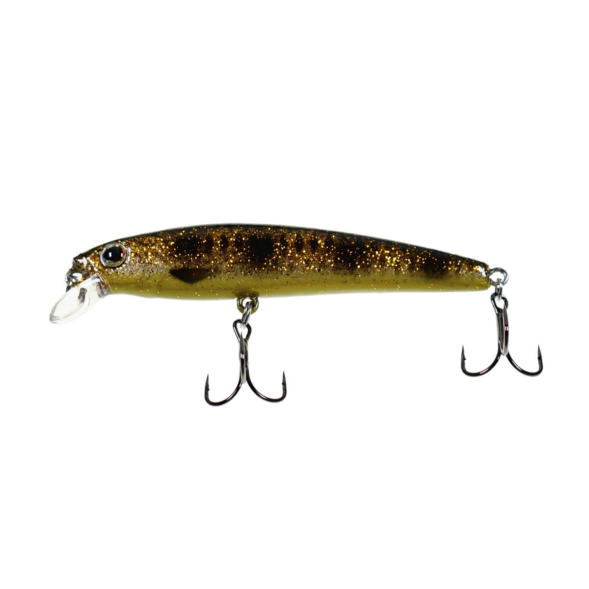 Детальная фотография — Воблер Strike Pro Arc Minnow 75SP нейтральный 75мм 5,5гр 0,4м-0,8м цвет JV009F (Spotted Bullhead,) (JL-119-SP#JV009F)