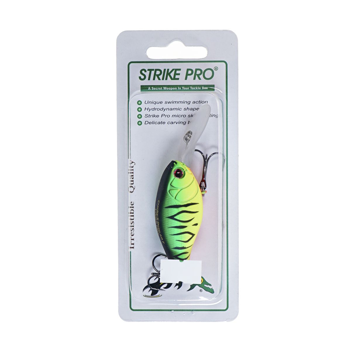 Детальная фотография — Воблер Strike Pro Cranky-X Deep 60 плавающий 60мм 16гр 1,5м-3м цвет GC01S (Mat Tiger) (EG-168L#GC01S)