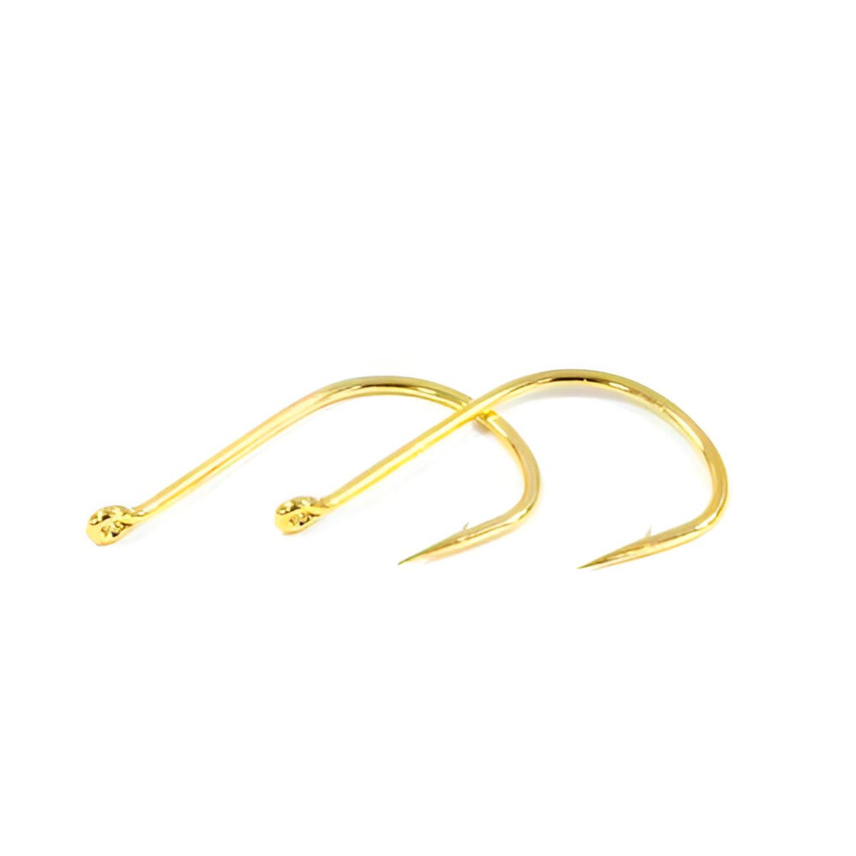 Детальная фотография — Крючки одинарные Owner 53135 Pin Hook Gold №6 (8шт)