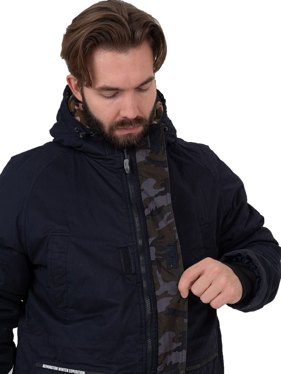 Детальная фотография — Куртка демисезонная Remington Fashion Park Dark Blue р.L (до -20°C)