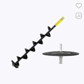 Мотоледобуры, шнеки правого вращения