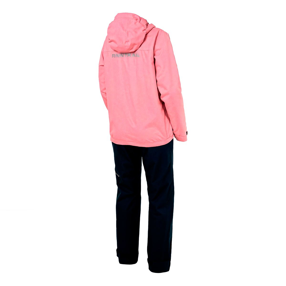 Детальная фотография — Костюм демисезонный женский Finntrail Outdoor suit Powder 3455 р.S розовый