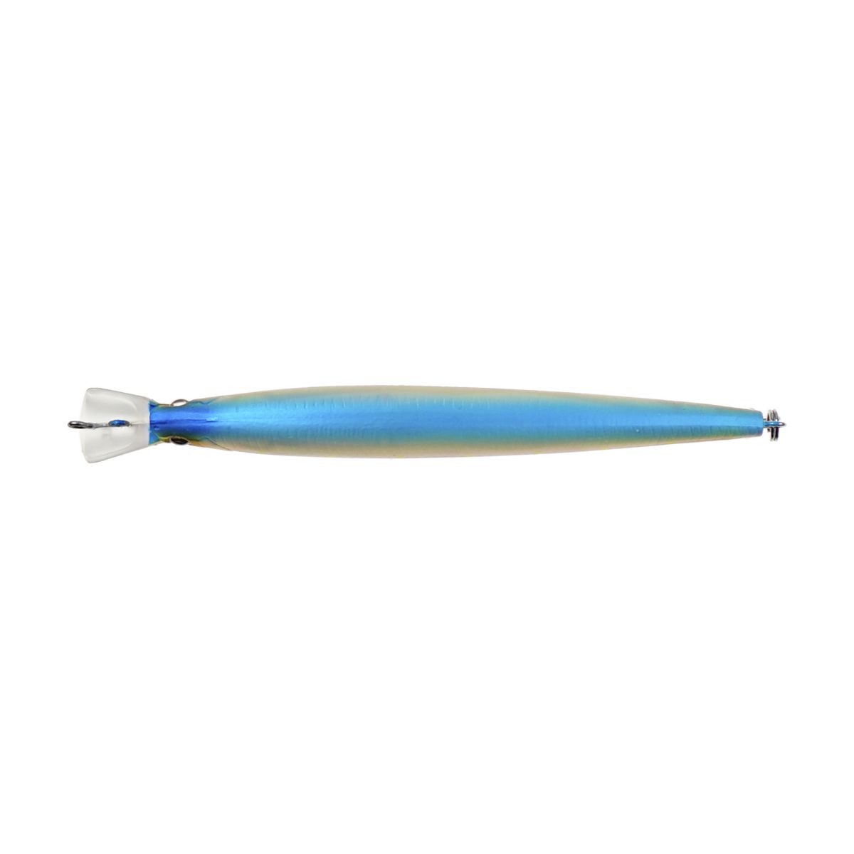 Детальная фотография — Воблер Strike Pro Top Water Minnow 110F плавающий 110мм 10,5гр 0,2м-0,7м цвет S056C (Blue Mat Transparent Milk) (JL-166F#S056C)