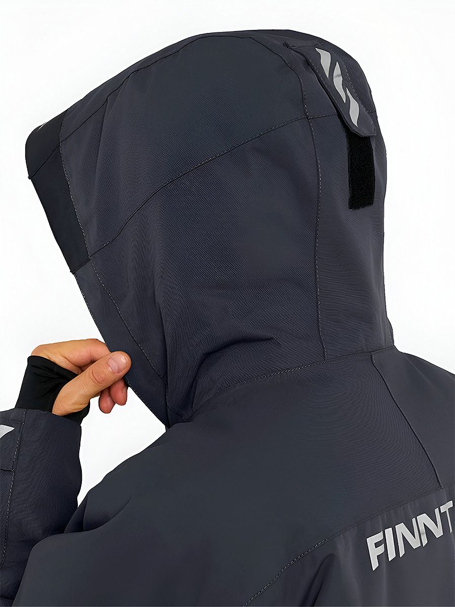 Детальная фотография — Костюм зимний Finntrail Outback DarkGrey 3753 р.XLK темно-серый (до -30°С)