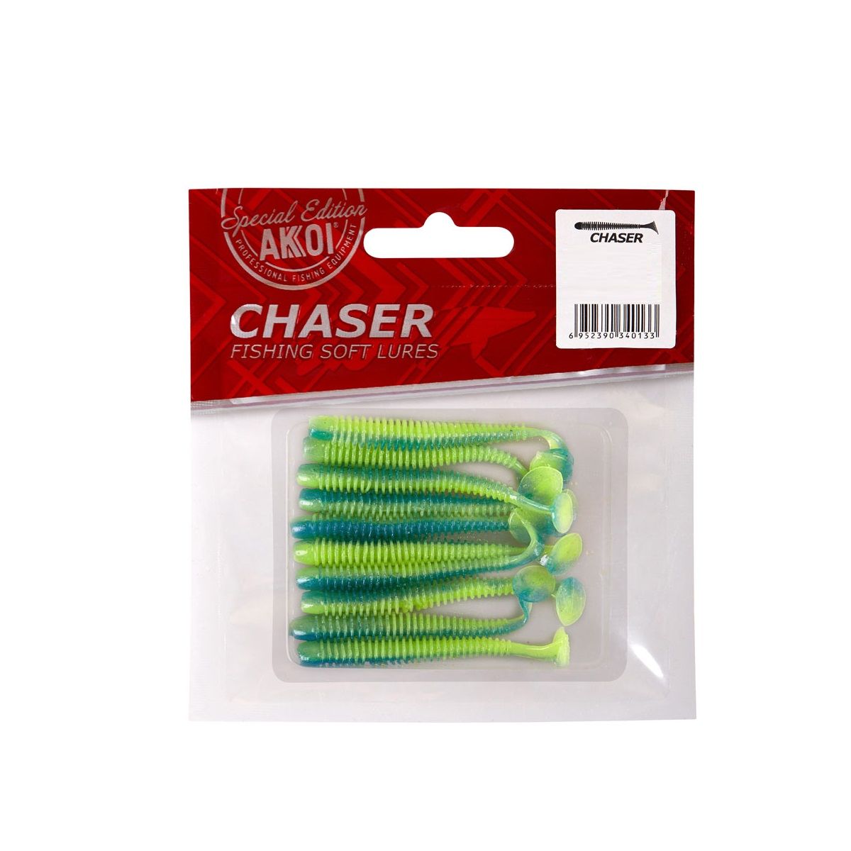 Детальная фотография — Виброхвосты Akkoi Chaser 5см съедобные цвет SC13 (10шт)