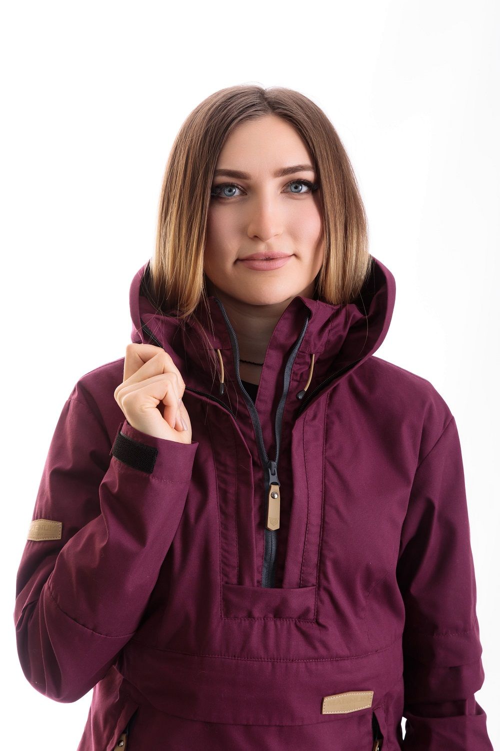 Детальная фотография — Костюм летний женский Magnum Protector Lady противоэнцефалитный р.52-54 рост 158-164 вишневый, серый