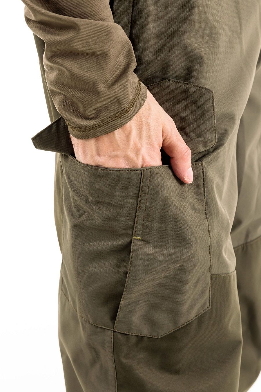 Детальная фотография — Костюм демисезонный Magnum Taimen р.52-54 рост 170-176 хаки, темный хаки (до 0°С)