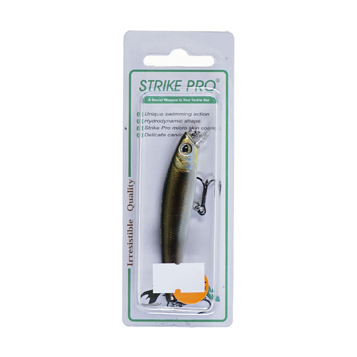 Детальная фотография — Воблер Strike Pro Arc Minnow 75SP нейтральный 75мм 5,5гр 0,4м-0,8м цвет A51T (JL-119-SP#A51T)