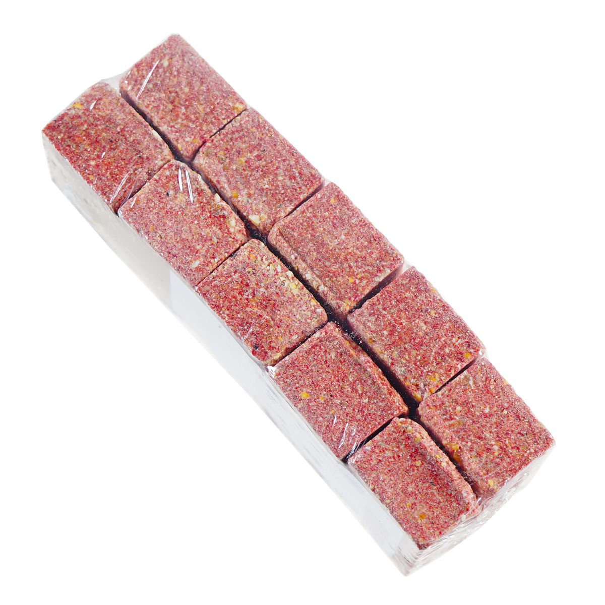 Детальная фотография — Прикормка Золотая Рыбка медленнорастворимая 420гр Тутти-Фрутти, в кубиках