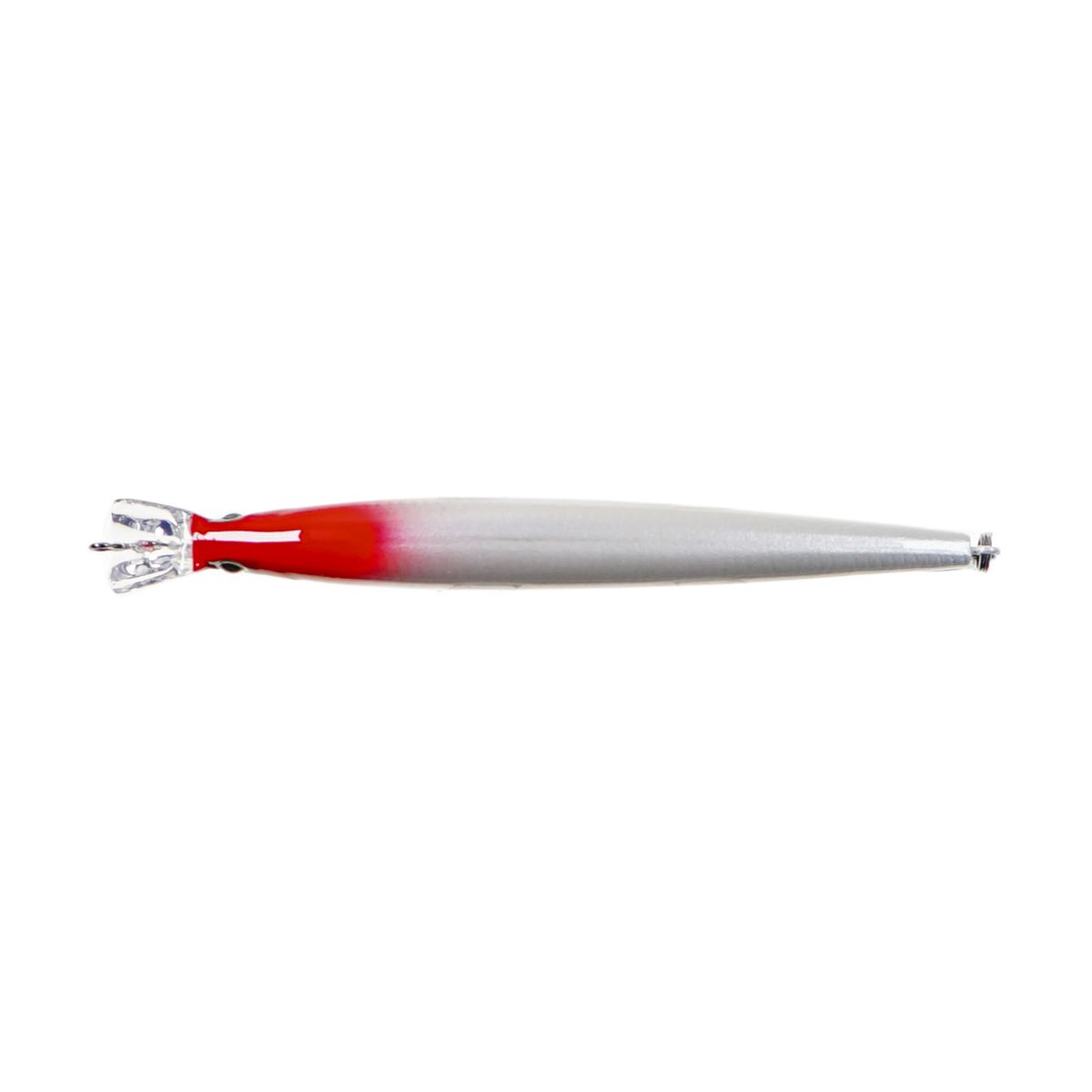 Детальная фотография — Воблер Strike Pro Top Water Minnow 110F плавающий 110мм 10,5гр 0,2м-0,7м цвет 022PF (Milk Redhead) (JL-166F#022PF)