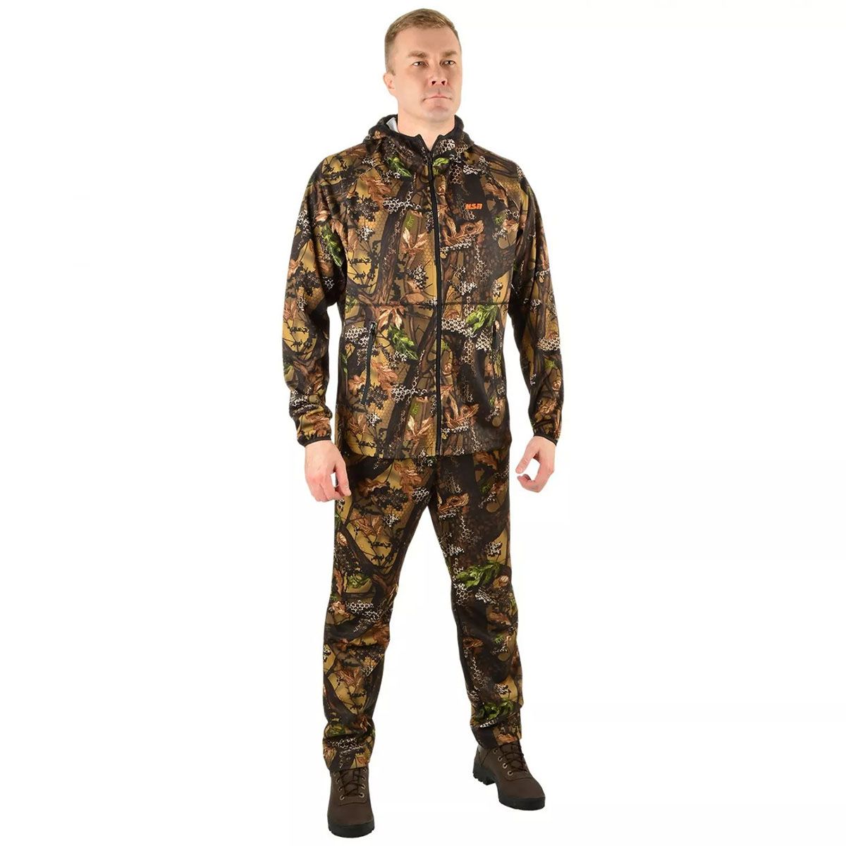 Детальная фотография — Костюм летний HSN Мустанг (Daniya) р.60-62 рост 182 лес